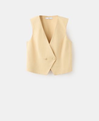 Women's Fitted Suit Vest