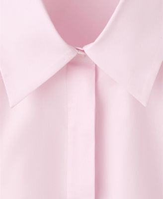 Women's Slim-Fit Poplin Shirt