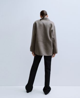 Women's Pockets Wool Jacket