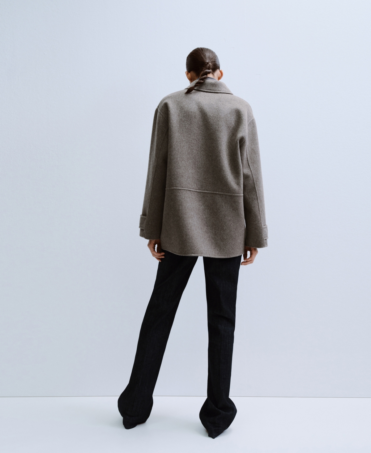 Mango Women's Pockets Wool Jacket