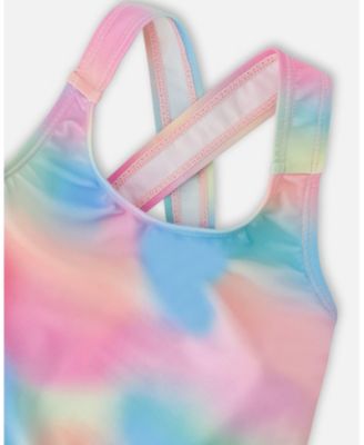 Girl Two-Piece Swimsuit Multicolored - Toddler|Child
