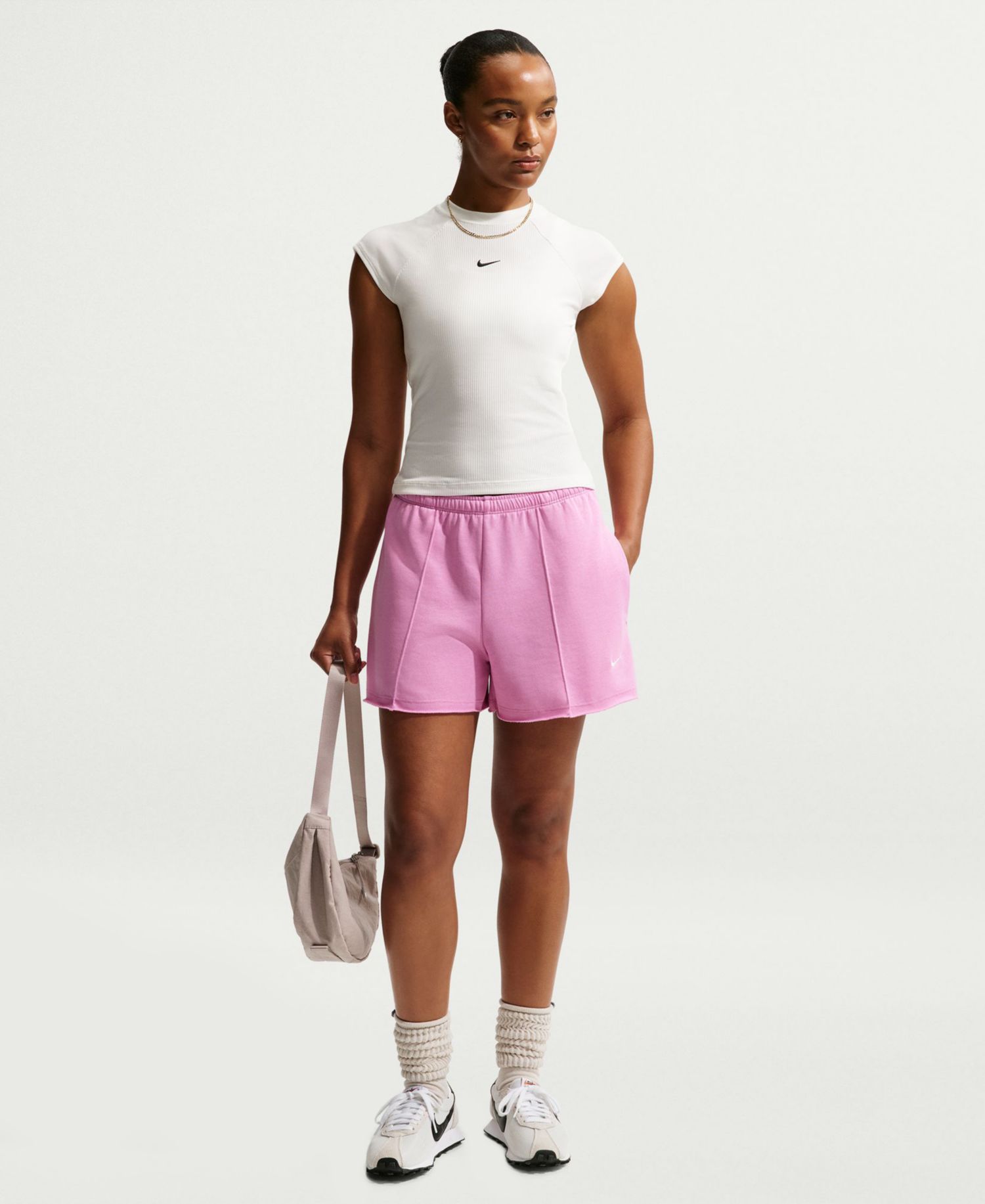Women's Mid-Rise French Terry Shorts