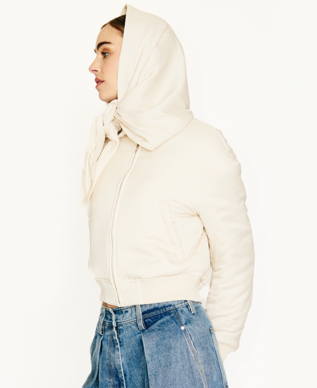 Line & Dot Women's Agnes Long-Sleeve Puffer Jacket