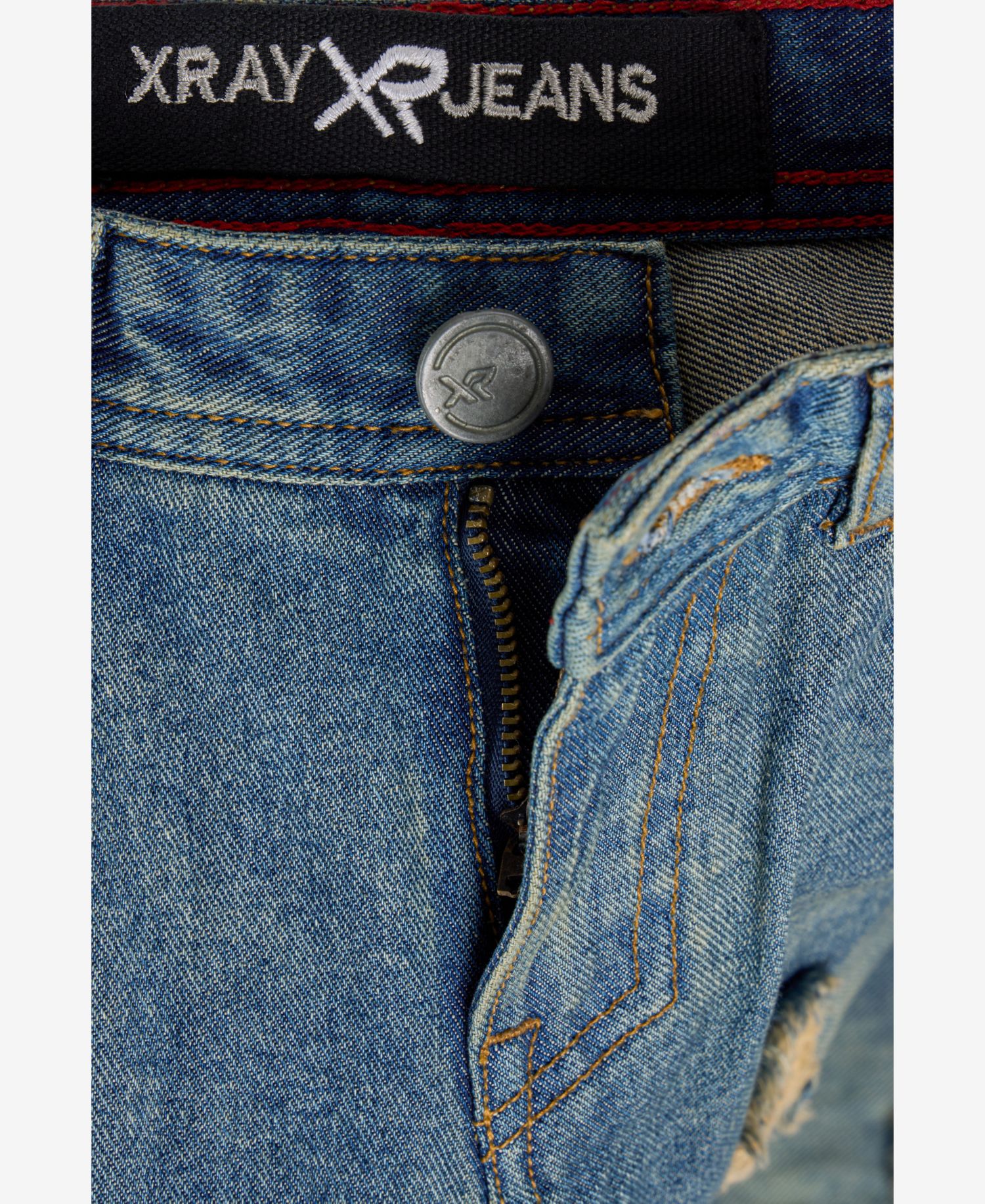 Big Boys Heavy Rips Repaired Jeans