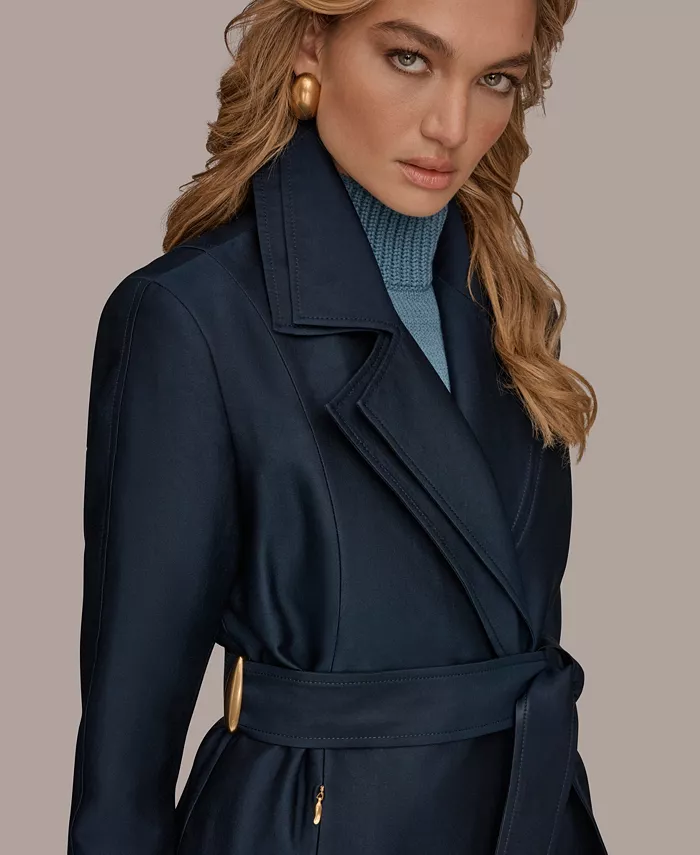 Women's Double-Collar Trench Coat - thumbnail 6