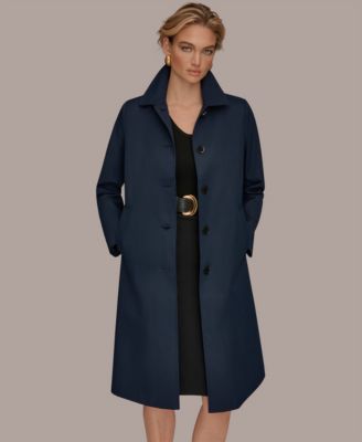 Women's Balmacaan Shirt Collar Coat