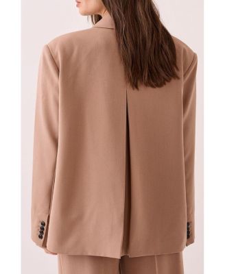 Women's Double Breasted Oversized Blazer