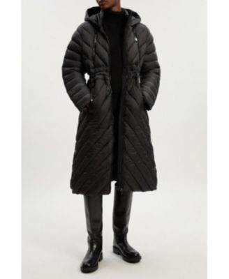 Petite Packable Knee Length Coat