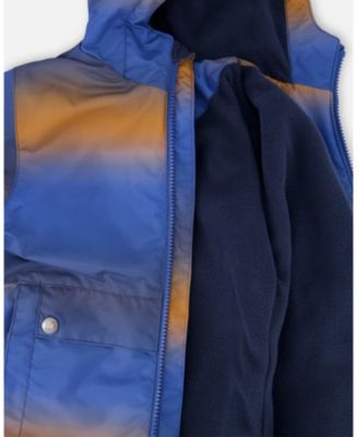 Big Boys Two-Piece Mid-Season Outerwear Set Gradient