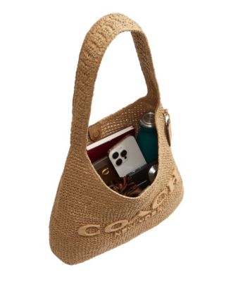 Straw Brooklyn Large Shoulder Bag 34