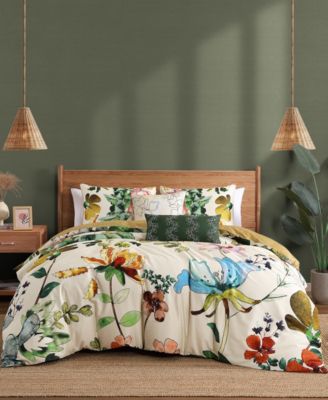 Radiance Bedding 100% Cotton Sateen 5 Piece Queen Size Reversible Comforter Set