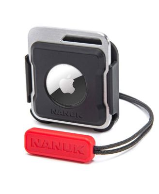 925 Waterproof Hard Case with Lid Organizer and Padded Divider, Bundle with AirTag Holder