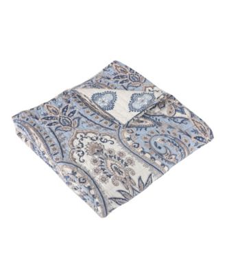 Kasey Damask Reversible Quilted Throw, 50" x 60"