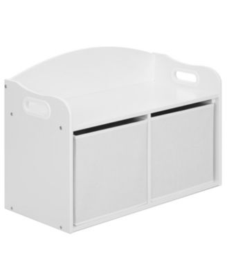 Playthings Storage Bench - Kids' Storage Bench with Top Seat & Hidden Storage