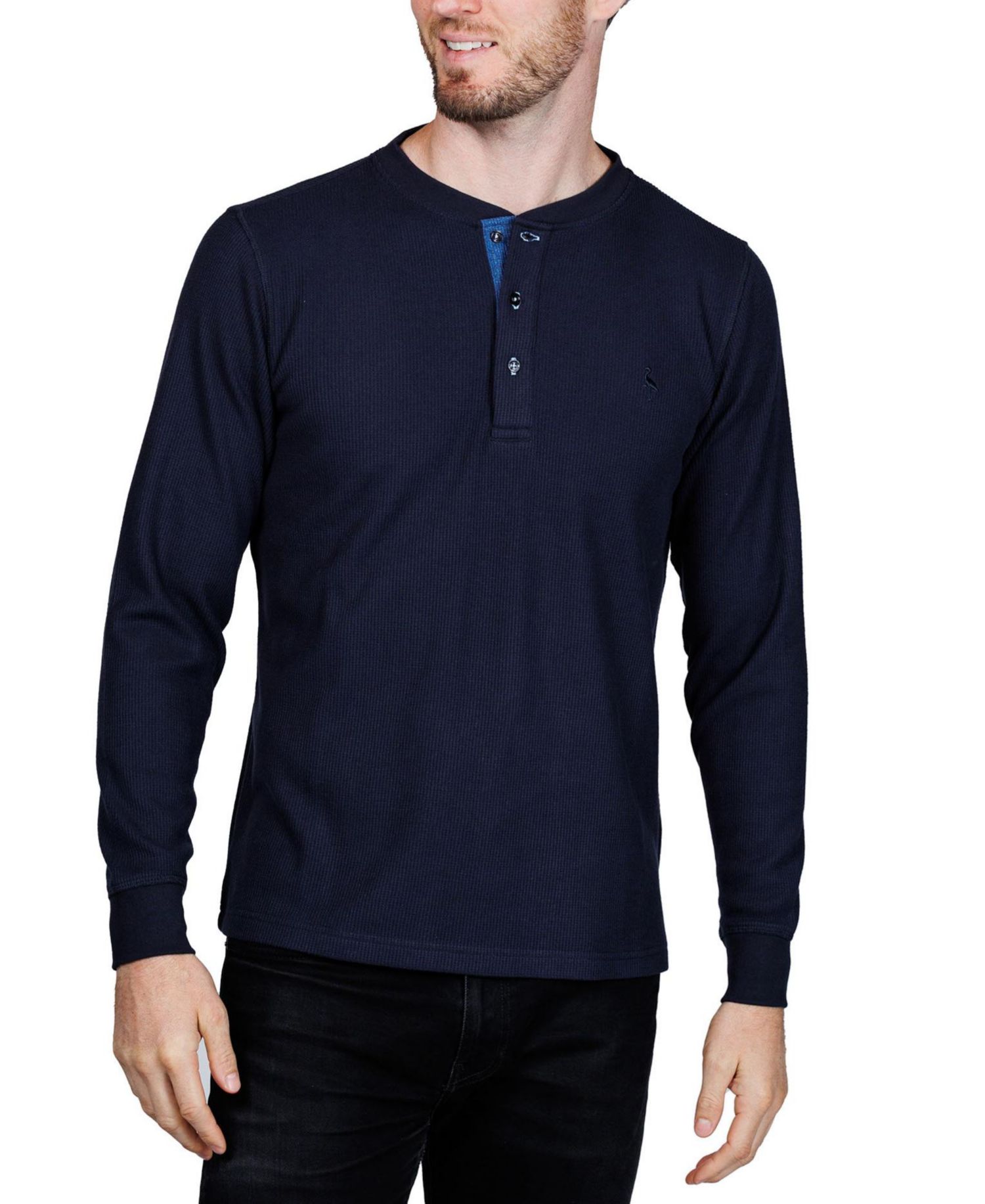 Men's Cozy Knit Henley T-Shirts