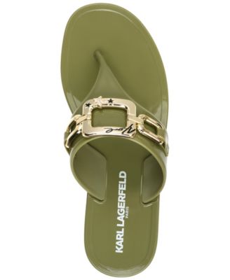 Women's Vardice Jelly Slip-On Flat Thong Sandals