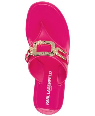 Women's Vardice Jelly Slip-On Flat Thong Sandals
