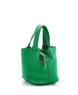 PM Monochrome Picotin Lock Bag Clemence