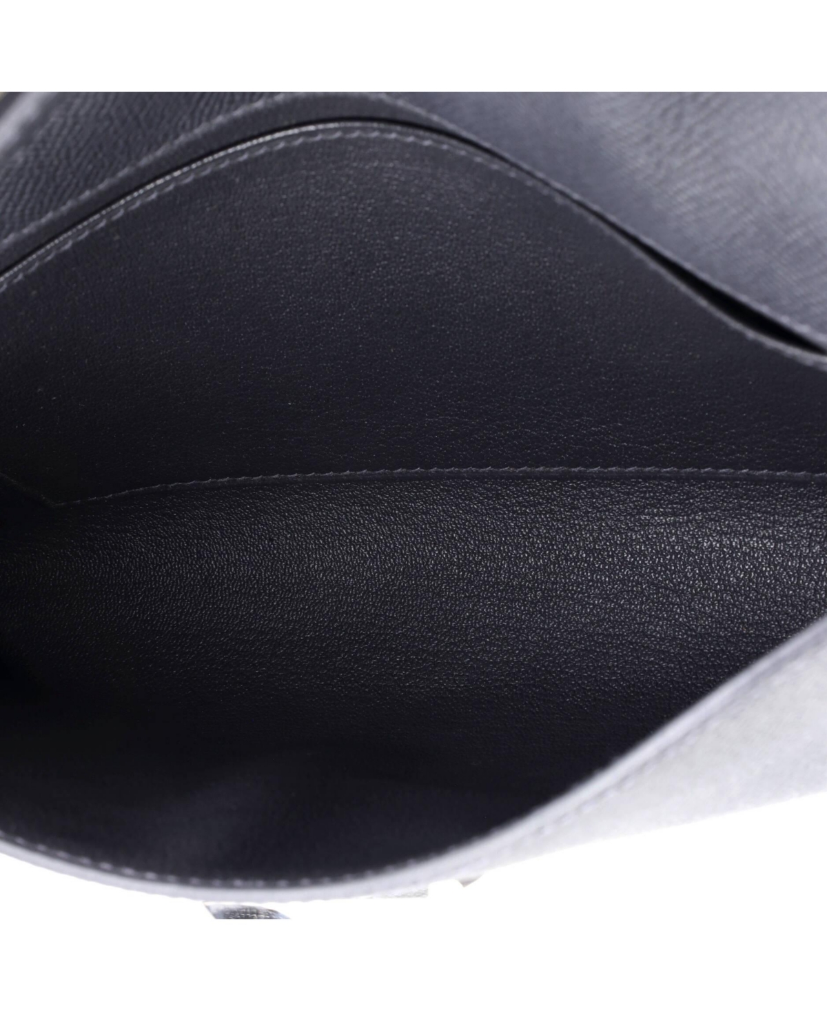 Pre-Owned HERMES Sac a Depeches Wristlet Pouch Epsom