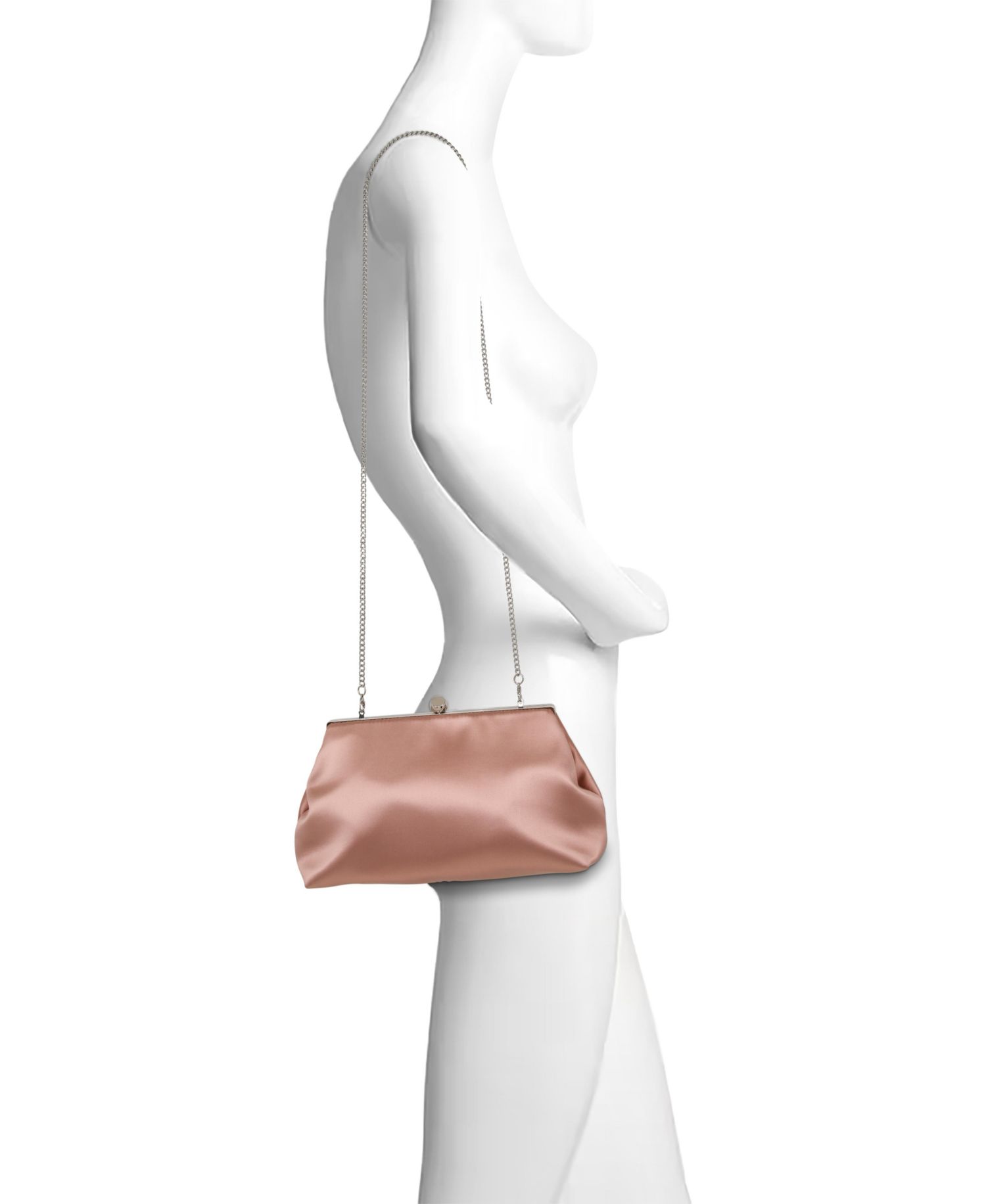 Woman's Camilla Satin Pouch Clutch Bag