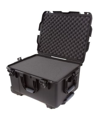 Wheeled Series 960 Lightweight NK-7 Resin Waterproof Protective Rolling Case with Foam, Black