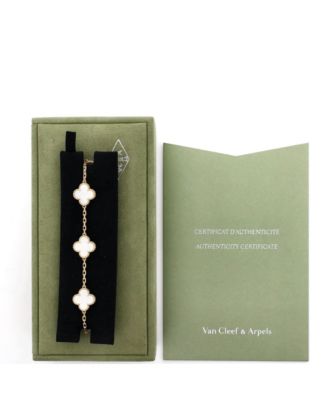 Vintage Alhambra 5 Motifs Bracelet