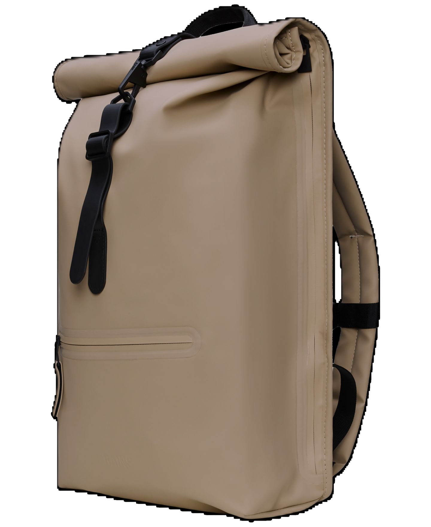 Мужская сумка Rains Rolltop Rucksack, цвет: Бежевый — фото 3