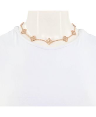 Vintage Alhambra 10 Motifs Necklace