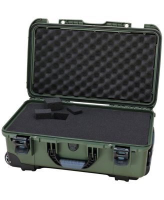 Wheeled Series 935 Lightweight NK-7 Resin Waterproof Protective Case with Foam for DSLR Camera, 3 Lenses, Flash