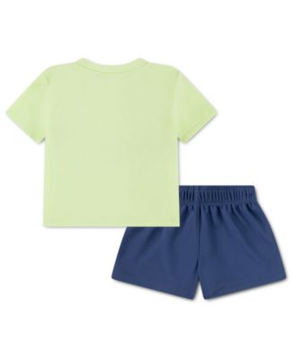 Baby Boys' Short-Sleeve T-Shirt and Shorts, 2-Piece Set