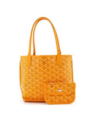 Mini Anjou Reversible Tote Coated Canvas