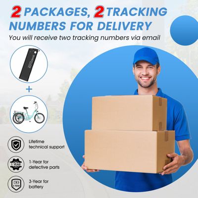 350W Electric Tricycle for Adults with 24" x 2.1" Wheels