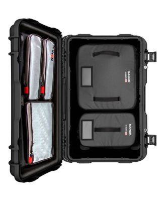 Media Series 935 Wheeled Waterproof Hard Case with N-Cubik 17S, 17M Insert and Lid Organizer