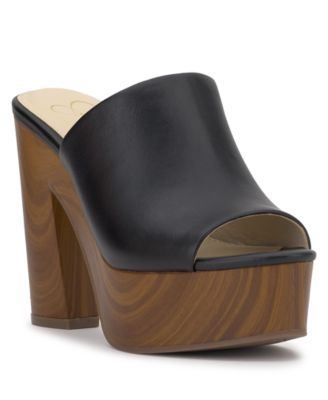 Women's Shelbie Block Heel Platform Mules