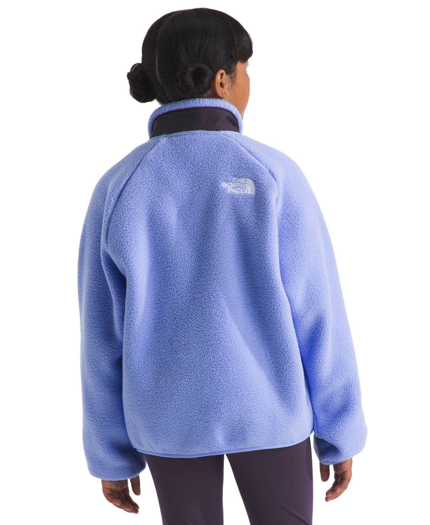 Куртка The North Face Yumiori Full Front Zip для девочек, цвет: Барвинковый сияющий / Сумеречный — фото 4