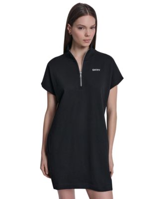 Women's Regular-Fit Half Zip Sneaker Dress