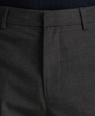 Men's Slim-Fit Flat Front Dress Pants