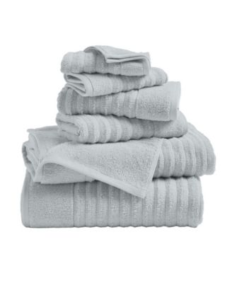 Luxury Combed Cotton 6-Piece Bath Towel Set