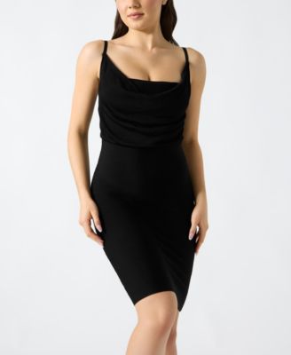Women's Arisa Sleeveless Cowl Neck Bandage Dress