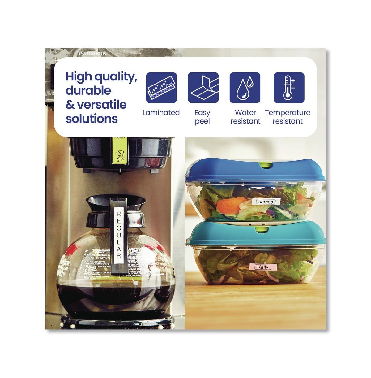 Brother P-Touch TZES241G 0.7 in. x 26.2 ft. TZe Extra-Strength Adhesive Laminated Labeling Tape