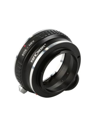 K&F Concept High Precision Lens Adapter Mount,EOS-NEX with Tripod Connector