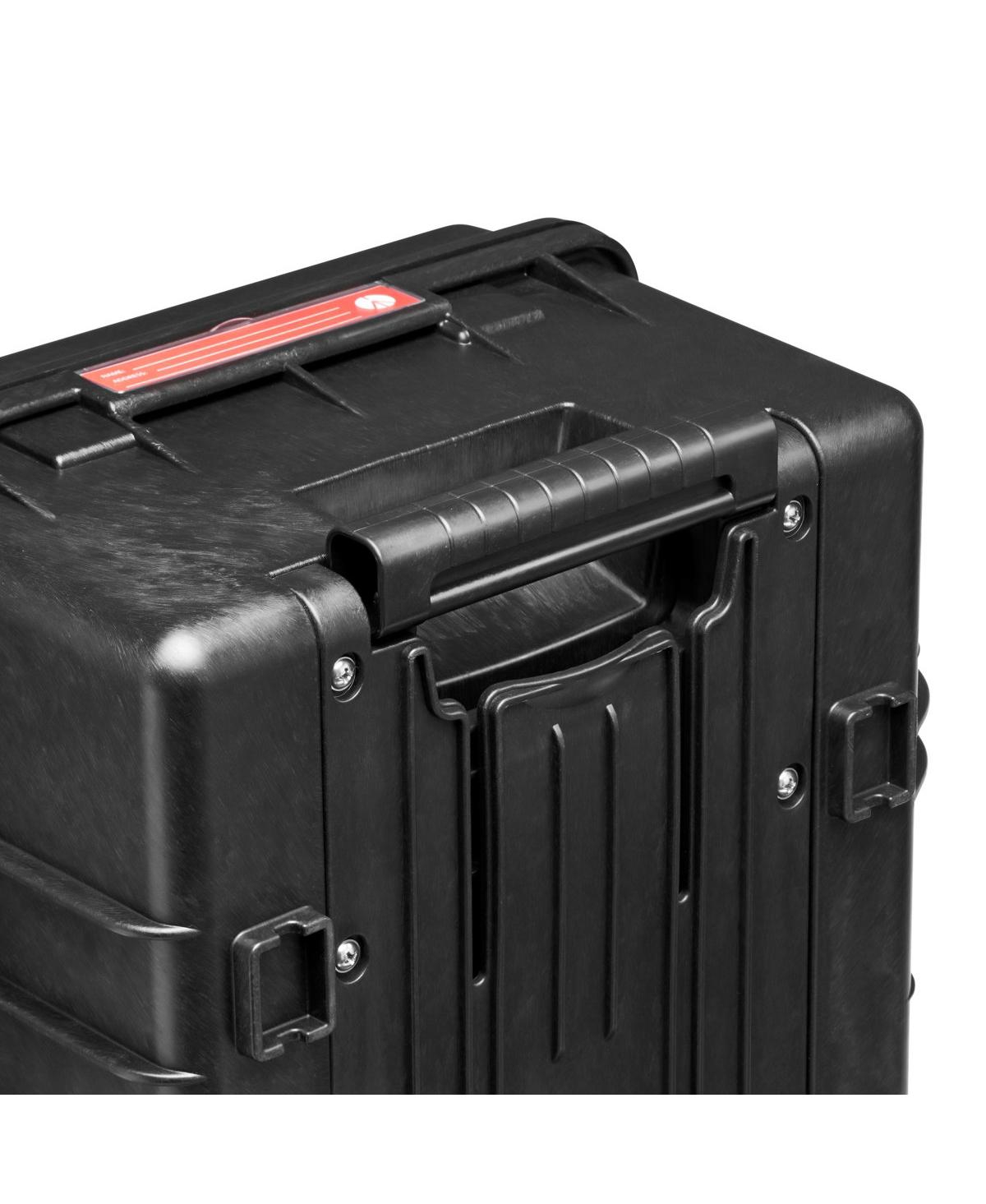 Manfrotto Pro Light Reloader Tough-55 High Lid Carry-On Camera Roller Bag, Black