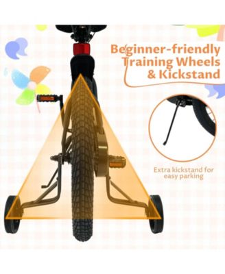 Kids Bike Sport Bicycle with Removable Training Wheels