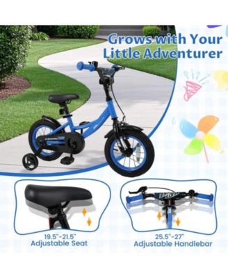 Kids Bike Sport Bicycle with Removable Training Wheels