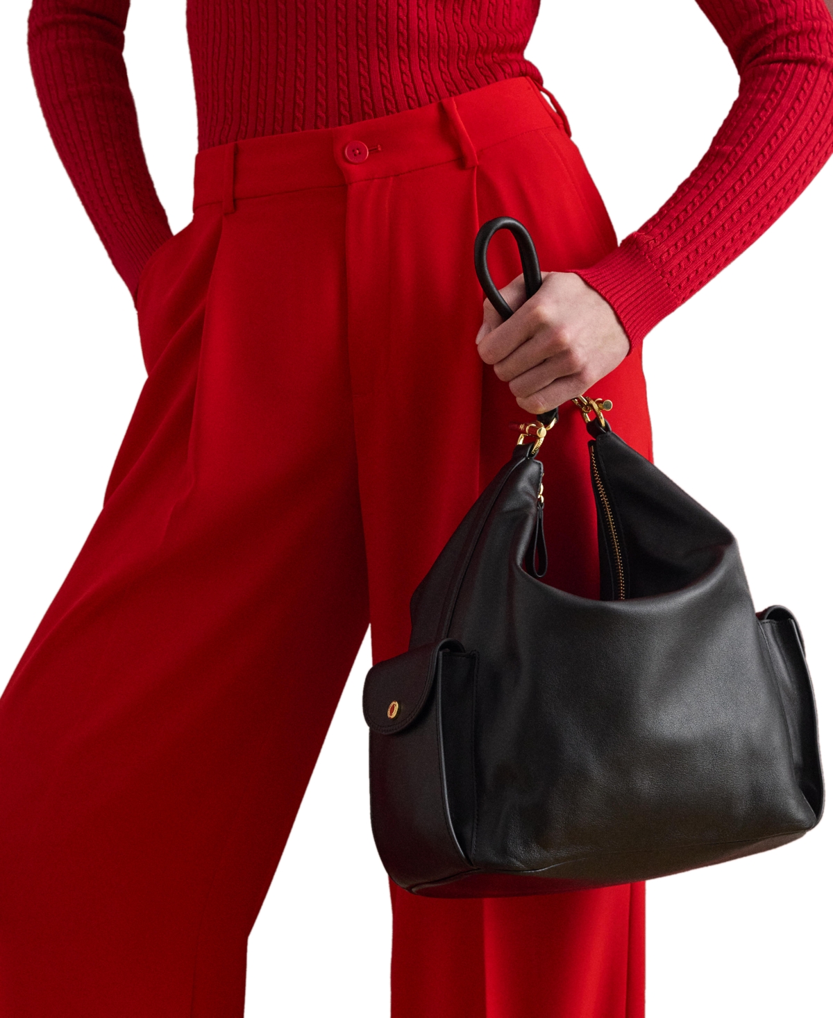 Lauren Ralph Medium Blaike Shoulder Bag