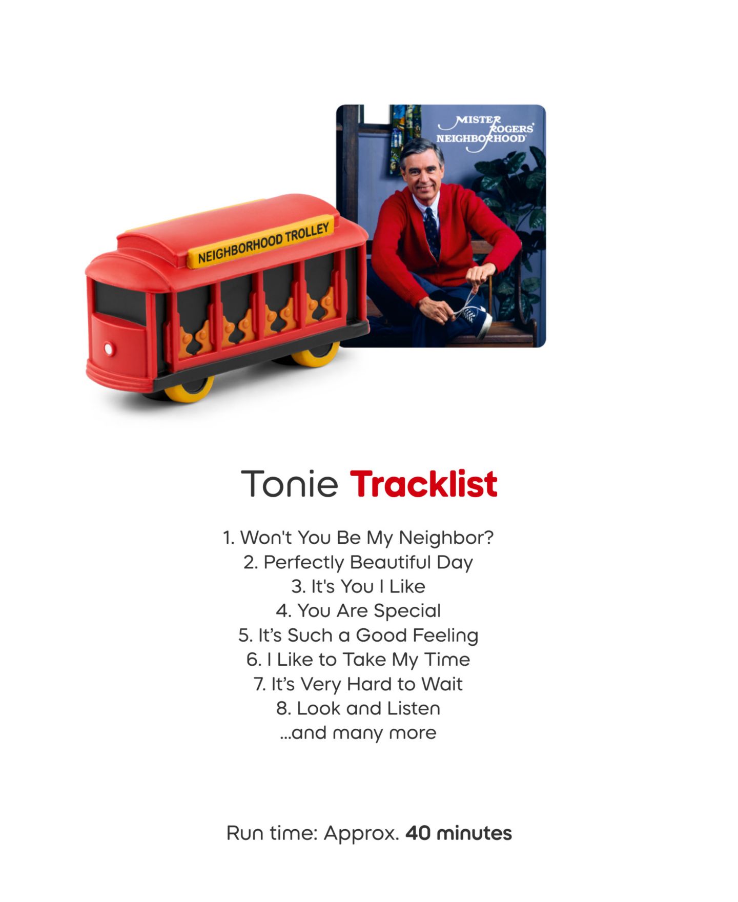 Детская игрушка Tonies Mister Rogers' Neighborhood Tonie Trolley — фото 4