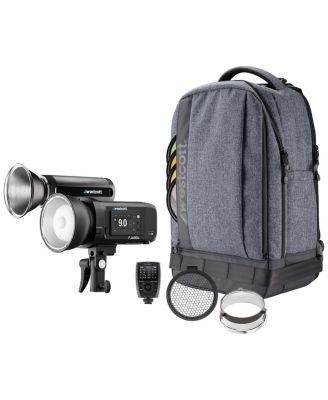 FJ400 II/200 2-Light Portable Portrait Flash Kit with FJ-X3 S Wireless Trigger for Sony Cameras