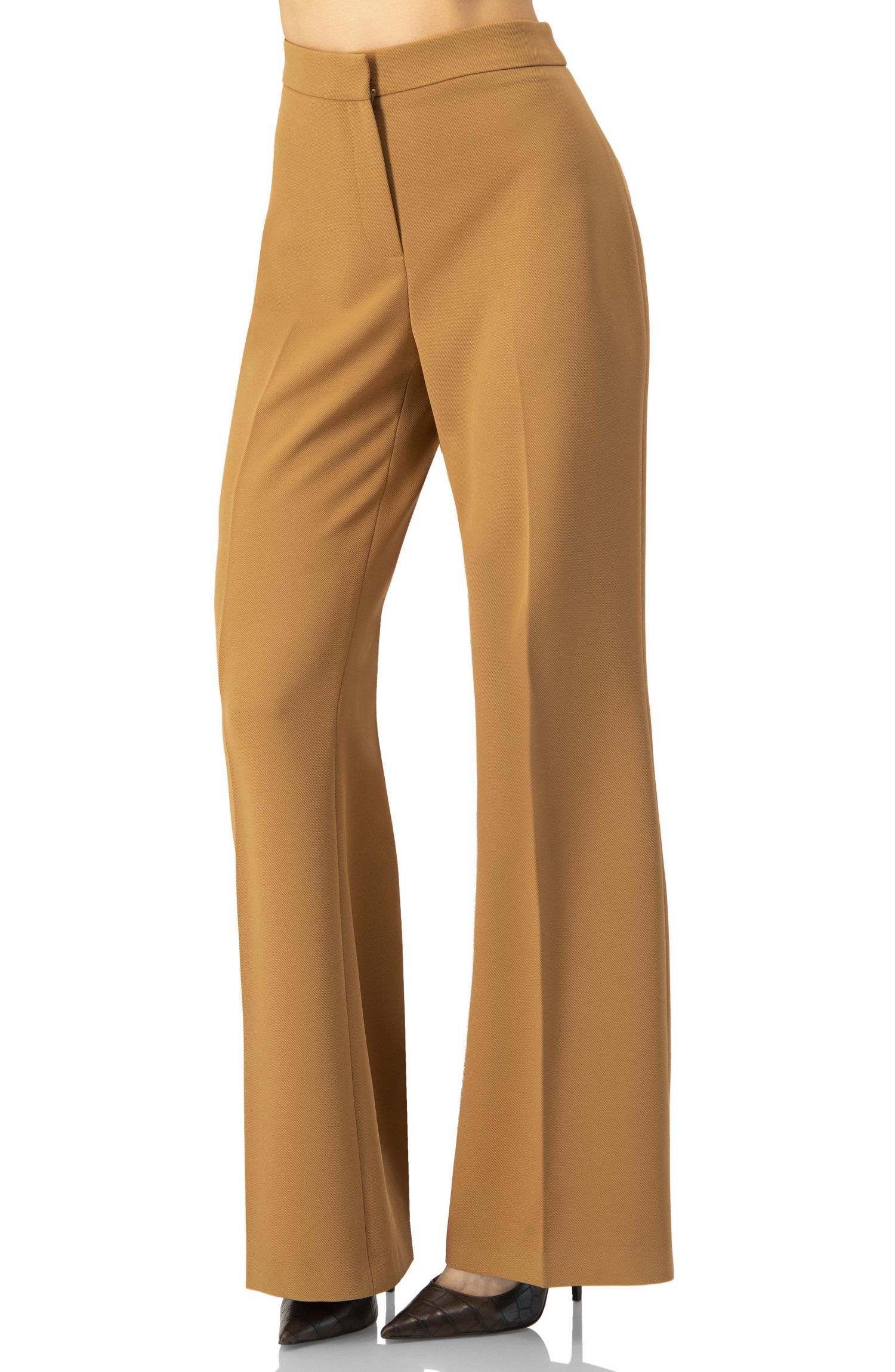 Women's Semi Flare Trousers