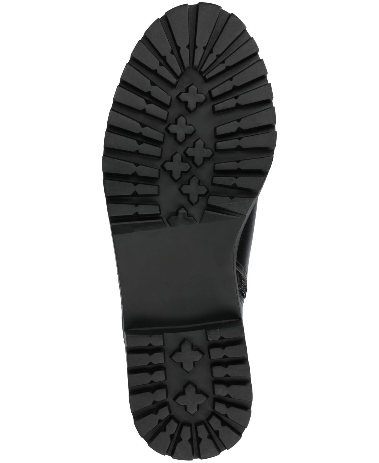 Женские ботинки Journee Collection Kalistah Lug Sole Moto Booties, цвет: Чёрный — фото 5