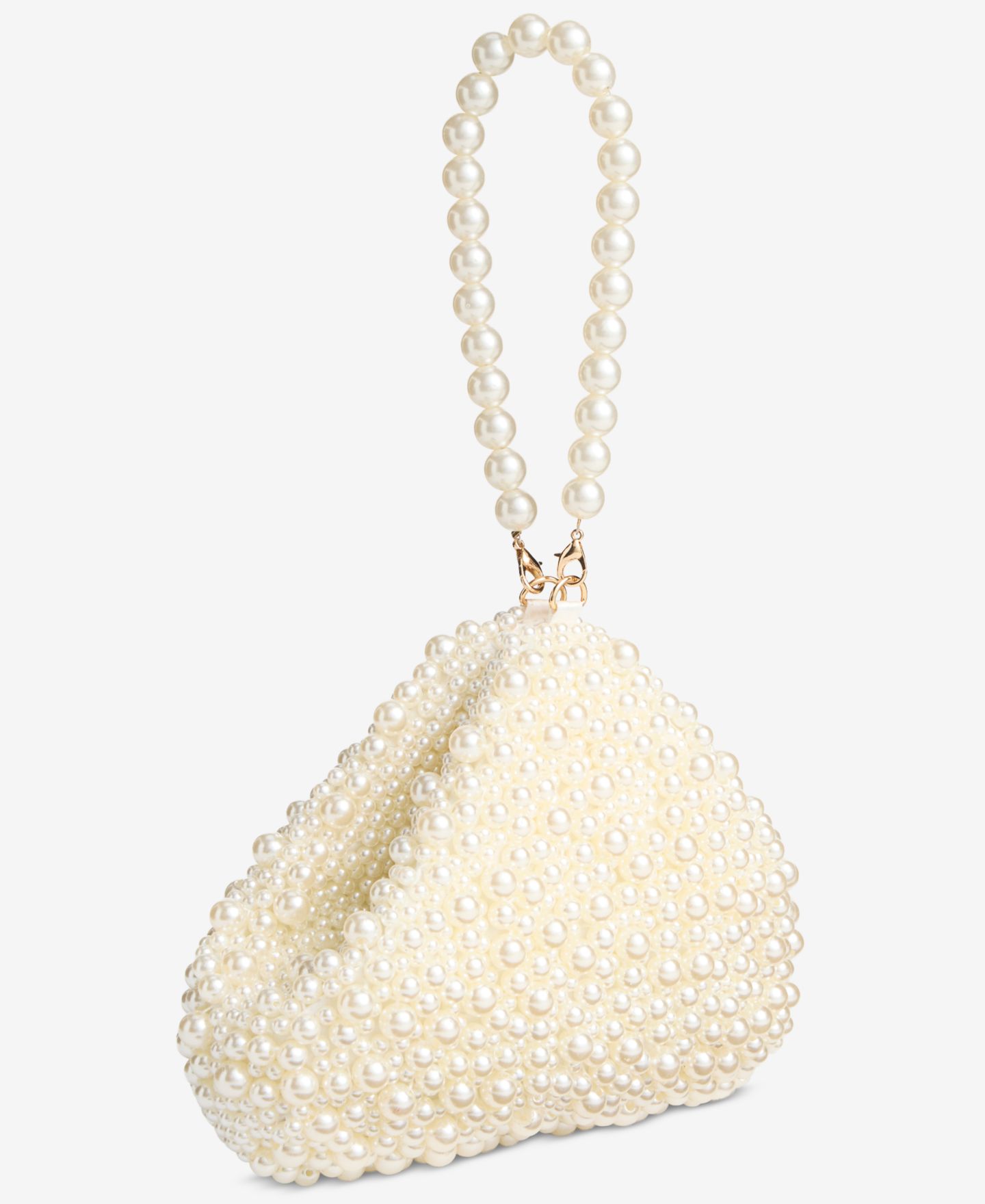 Женский клатч I.N.C. International Concepts Doris Imitation Pearl Clutch, цвет: Жемчужный — фото 3